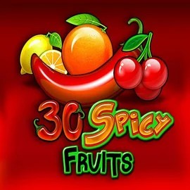 30 Spicy Fruits by Amusnet Interactive, showcased at duffspincasino.eu – game logo