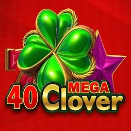 40 Mega Clover casino game by Amusnet Interactive – featured logo at Duffspin Casino
