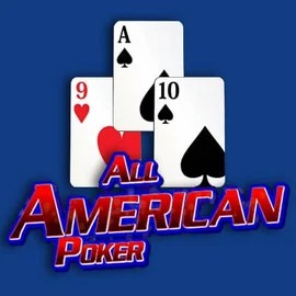 All American Poker casino game by RTG (Reel Time Gaming) – featured logo at Duffspin Casino