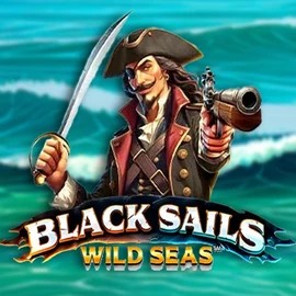 Black Sails Wild Seas online game logo by Infinity Dragon Studios on duffspincasino.eu
