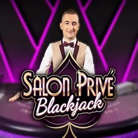 Blackjack Salon Privé slot icon by Ezugi, available at Duffspin Casino