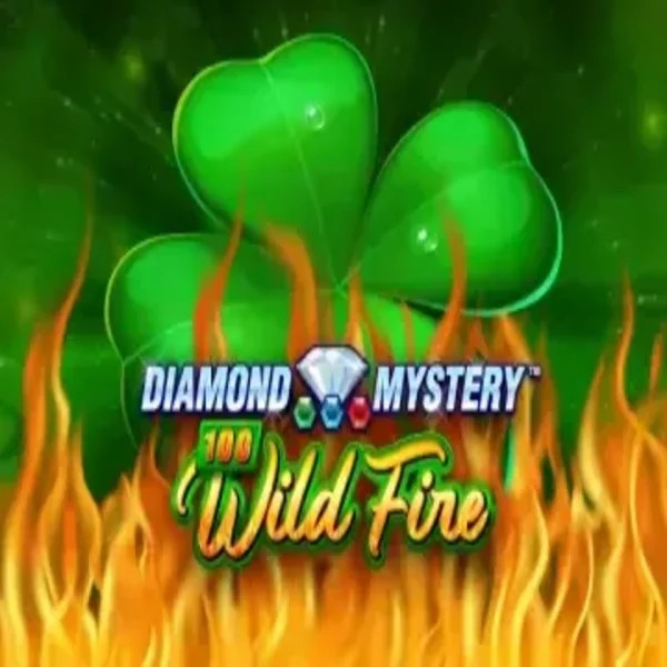 Diamond Mystery 100 Wild Fire game by Greentube – logo hosted on Duffspin Casino