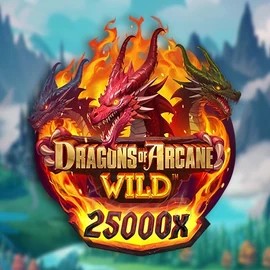 Dragons of Arcane Wild game by Foxium – logo hosted on Duffspin Casino