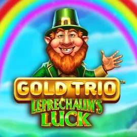 Gold Trio Leprechaun's Luck logo – Slots by Playtech at Duffspin Casino
