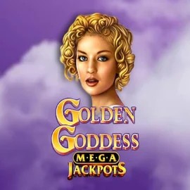 Golden Goddess Megajackpots by IGT, showcased at duffspincasino.eu – game logo
