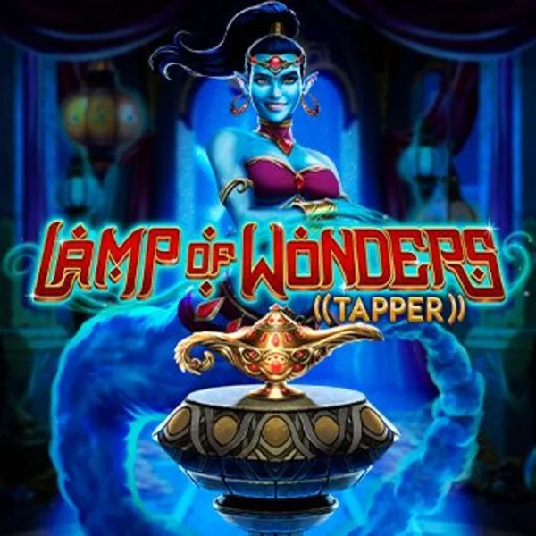 Lamp Of Wonders Tapper by Greentube, showcased at duffspincasino.eu – game logo