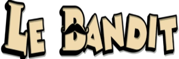 Le Bandit online game logo by Hacksaw Gaming on duffspincasino.eu