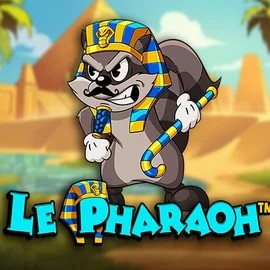 Le Pharaoh slot visual from Hacksaw Gaming available on duffspincasino.eu