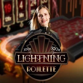 Lightning Roulette logo by Evolution Duffspin Casino