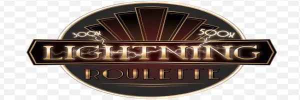 Lightning Roulette logo by Evolution at Duffspin Casino