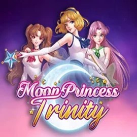 Moon Princess Trinity slot visual from Play'n GO available on duffspincasino.eu