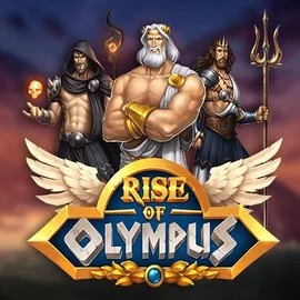 Rise of Olympus logo – Slots by Play'n GO at Duffspin Casino