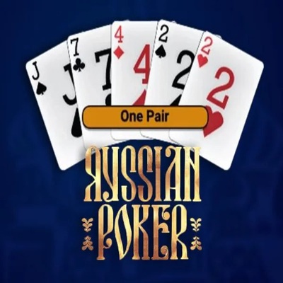 Russian Poker casino game by OneTouch Games – featured logo at Duffspin Casino