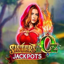 Sisters Of Oz Jackpots by Triple Edge Studios, showcased at duffspincasino.eu – game logo