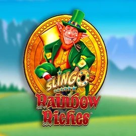 Slingo Rainbow Riches logo – Casino Games by Gaming Realms at Duffspin Casino