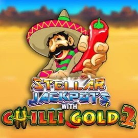 Official Jackpots logo: Stellar Jackpots with Chilli Gold x2 by Lightning Box Game at Duffspin Casino