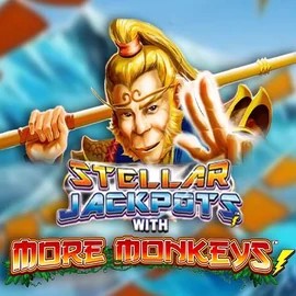 Enjoy Stellar Jackpots with More Monkeys by Lightning Box Game – logo hosted on duffspincasino.eu