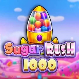 Slots logo of Sugar Rush 1000 from Pragmatic Play at Duffspin Casino