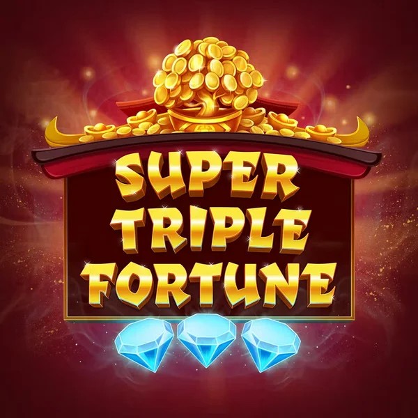 Super Triple Fortune logo by Greentube at Duffspin Casino