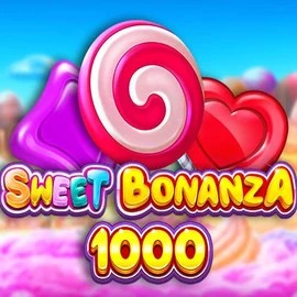 Sweet Bonanza 1000 slot visual from Pragmatic Play available on duffspincasino.eu