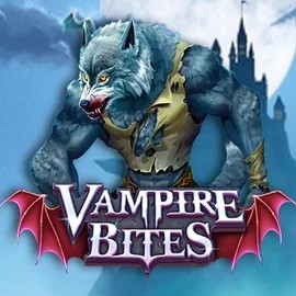 Vampire Bites online game logo by Amusnet Interactive on duffspincasino.eu