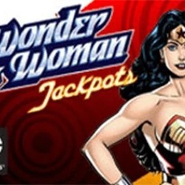 Wonder Woman Jackpots slot visual from Amaya available on duffspincasino.eu